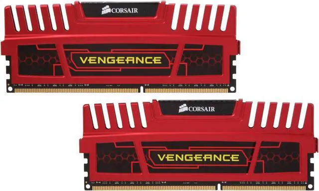 Main image of CORSAIR Vengeance 8GB (2 x 4GB) DDR3 1600 (PC3 12800) Desktop Memory Model CMZ8GX3M2X1600C7R