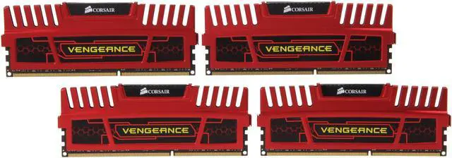 Main image of CORSAIR Vengeance 16GB (4 x 4GB) DDR3 2133 (PC3 17000) Desktop Memory Model CMZ16GX3M4X2133C11R
