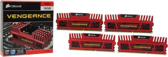 Alt view image 3 of 3 - CORSAIR Vengeance 16GB (4 x 4GB) DDR3 2133 (PC3 17000) Desktop Memory Model CMZ16GX3M4X2133C11R