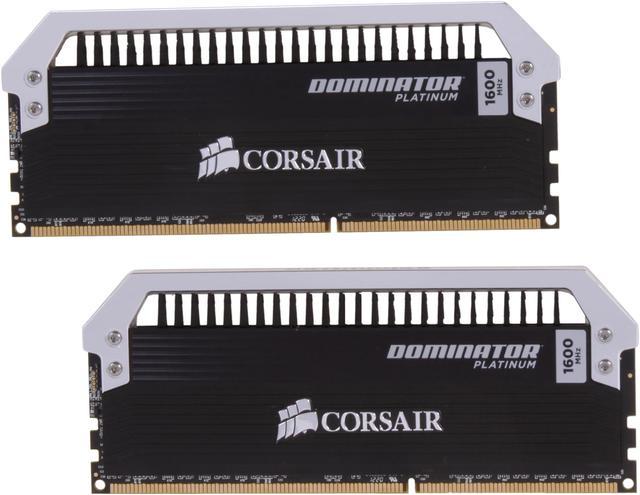 Håndfuld Bare gør Brink CORSAIR Dominator Platinum 16GB (2 x 8GB) DDR3 1600 (PC3 12800) Desktop  Memory Model CMD16GX3M2A1600C9 Desktop Memory - Newegg.com
