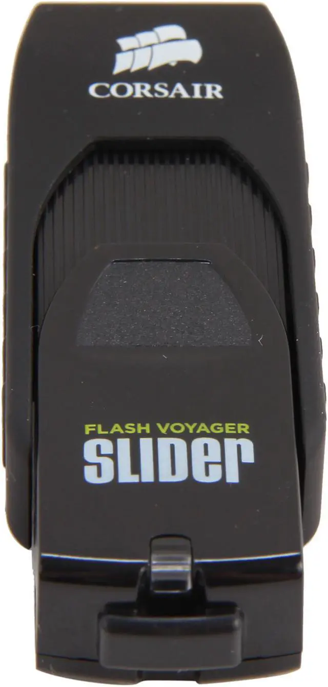 Alt view image 2 of 5 - CORSAIR Voyager Slider 8GB USB 3.0 Flash Drive CMFSL3-8GB