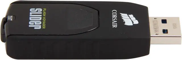 Alt view image 3 of 5 - CORSAIR Voyager Slider 8GB USB 3.0 Flash Drive CMFSL3-8GB