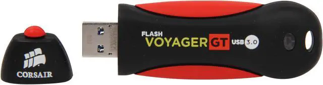 Alt view image 2 of 5 - CORSAIR Voyager GT 16GB USB 3.0 Flash Drive CMFVYGT3A-16GB