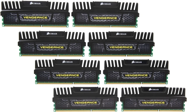CORSAIR Vengeance 64GB (8 x 8GB) DDR3 1600 (PC3 12800) Desktop