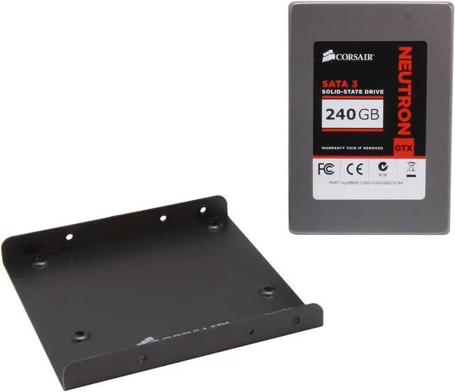 Alt view image 6 of 6 - Corsair Neutron Series GTX 2.5" 240GB SATA III Internal Solid State Drive (SSD) CSSD-N240GBGTX-BK