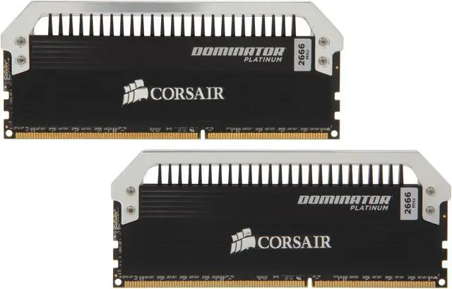 Main image of CORSAIR Dominator Platinum 8GB (2 x 4GB) DDR3 2666 Desktop Memory Model CMD8GX3M2A2666C11