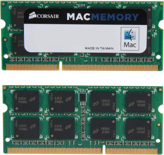Alt view image 2 of 3 - CORSAIR 16GB (2 x 8GB) DDR3 1600 (PC3 12800) Memory for Apple Model CMSA16GX3M2A1600C11