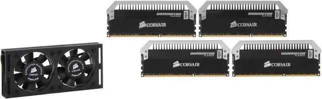Main image of CORSAIR Dominator Platinum 16GB (4 x 4GB) DDR3 2800 Desktop Memory Model CMD16GX3M4A2800C11