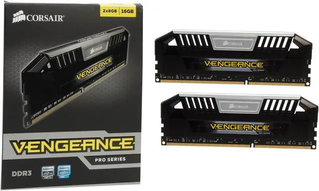 Alt view image 3 of 3 - CORSAIR Vengeance Pro 16GB (2 x 8GB) 240-Pin DDR3 SDRAM DDR3 1600 (PC3 12800) Desktop Memory Model CMY16GX3M2A1600C9 (Silver)