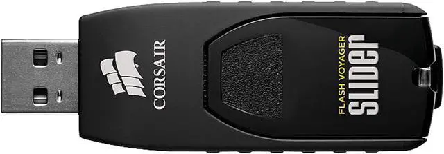 Alt view image 3 of 4 - Corsair 64GB Voyager Slider USB 3.0 Flash Drive (CMFSL3B-64GB)