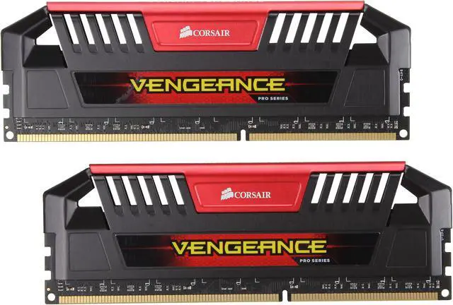 Main image of CORSAIR Vengeance Pro 16GB (2 x 8GB) DDR3 2400 (PC3 19200) Desktop Memory Model CMY16GX3M2A2400C11R