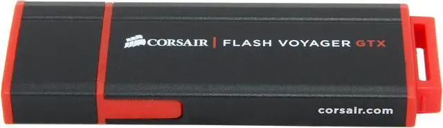 Alt view image 2 of 5 - CORSAIR Flash Voyager GTX 128GB Flash Drive CMFVYGTX3-128GB