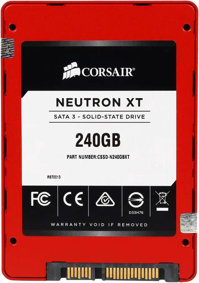 Alt view image 4 of 5 - Corsair Neutron XT 2.5" 240GB SATA III MLC Internal Solid State Drive (SSD) CSSD-N240GBXT