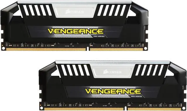 Main image of CORSAIR Vengeance Pro 16GB (2 x 8GB) DDR3 2400 (PC3 19200) Desktop Memory Model CMY16GX3M2A2400C11