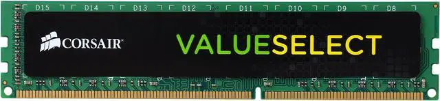Main image of CORSAIR ValueSelect 8GB DDR3L 1600 (PC3L 12800) Desktop Memory Model CMV8GX3M1C1600C11