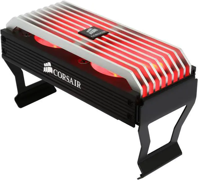 Alt view image 7 of 8 - CORSAIR Dominator Platinum 16GB (4 x 4GB) DDR4 3400 (PC4 27200) Memory Kit - Limited Edition Orange, Airflow Platinum Dominator Fan Assembly Included Model CMD16GX4M4B3400C16