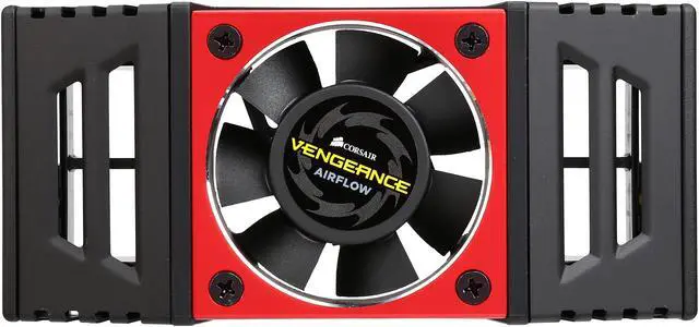 Alt view image 3 of 6 - CORSAIR Vengeance LPX 16GB (4 x 4GB) DDR4 3200 (PC4 25600) Memory Kit, Corsair Vengeance Airflow Included Model CMK16GX4M4B3200C15R