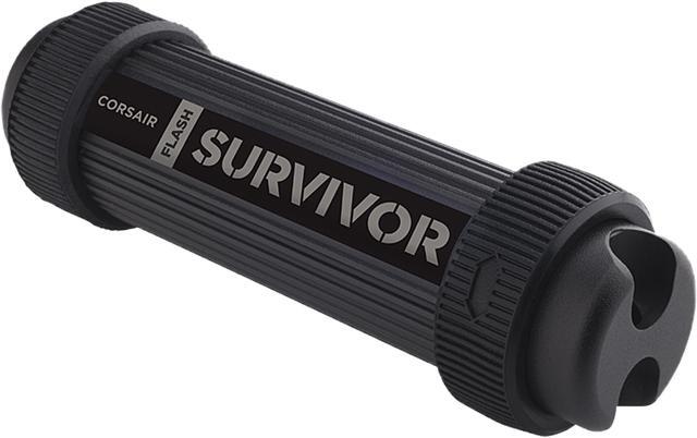 Main image of Corsair 128GB Survivor Stealth USB 3.0 Flash Drive (CMFSS3B-128GB)
