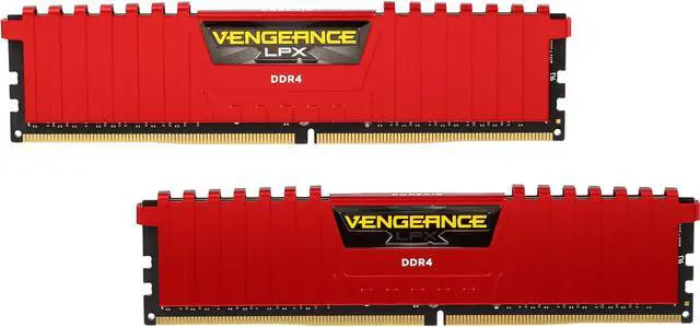 Corsair VENGEANCE LPX Series レッド 8GB×2 CORSAIR Vengeance LPX 8GB (2 x 4GB) DDR4 3200 (PC4 25600) Desktop