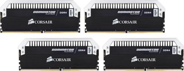 CORSAIR Dominator Platinum 64GB (4 x 16GB) DDR4 2400 (PC4 19200
