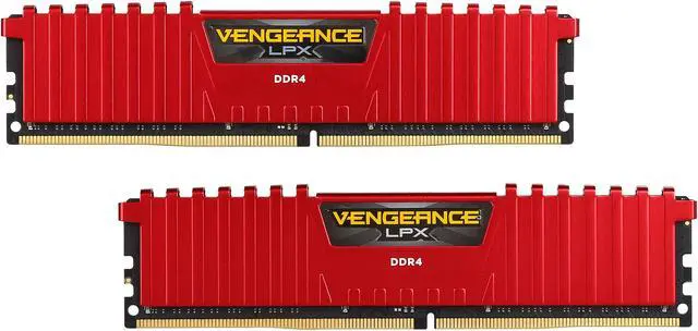 Main image of CORSAIR Vengeance LPX 16GB (2 x 8GB) DDR4 2400 (PC4 19200) Desktop Memory Model CMK16GX4M2A2400C16R