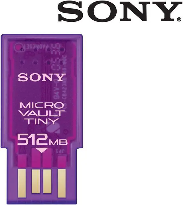 Main image of SONY Micro Vault Tiny 512MB Flash Drive (USB2.0 Portable) USM-512H