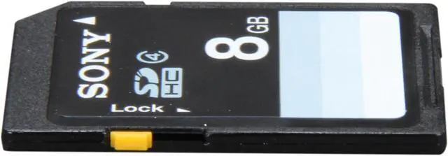 Alt view image 3 of 4 - SONY 8GB Secure Digital High-Capacity (SDHC) Memory Card Model SF8N4/TQ