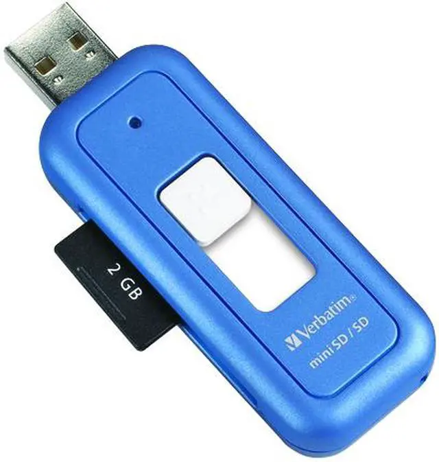 Alt view image 6 of 10 - Verbatim CameraMate 96504 USB 2.0 Pocket Reader