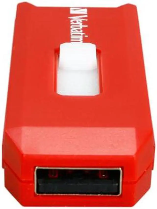 Alt view image 4 of 6 - Verbatim Store 'n' Go 8GB USB 2.0 Flash Drive (Red) 95507