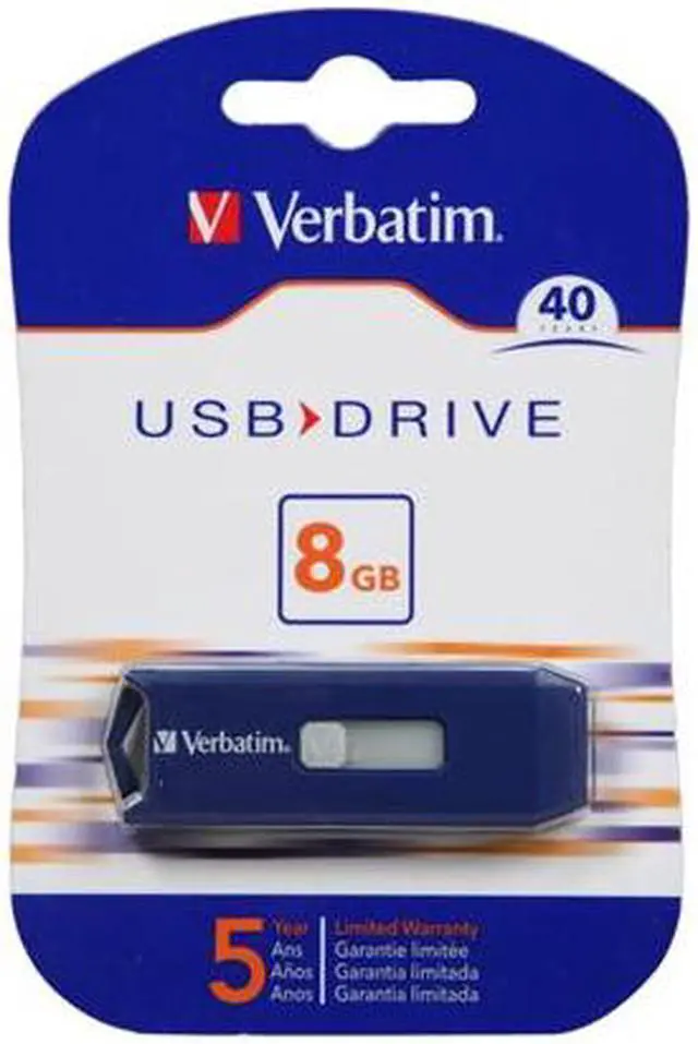 Alt view image 4 of 4 - Verbatim Smart 8GB USB 2.0 Flash Drive 97088