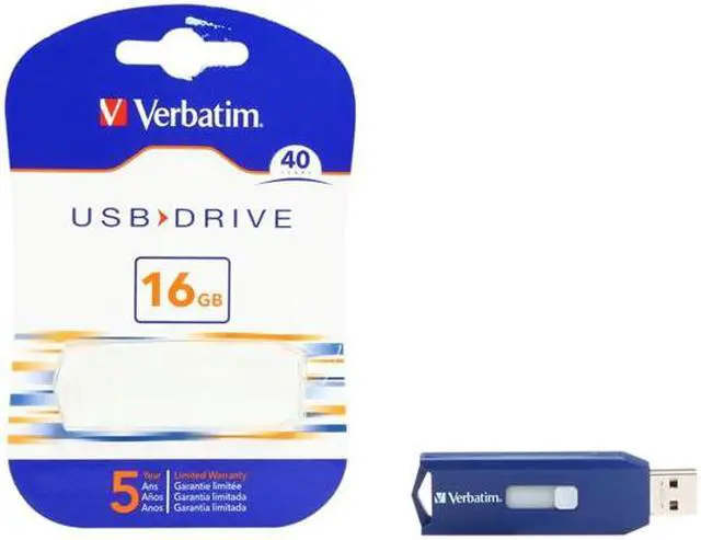 Alt view image 6 of 6 - Verbatim Smart 16GB USB 2.0 Flash Drive 97275