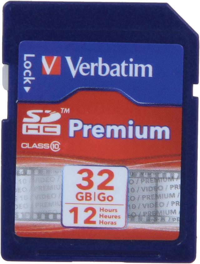 Main image of Verbatim 32GB Secure Digital High-Capacity (SDHC) Flash Card Model 96871