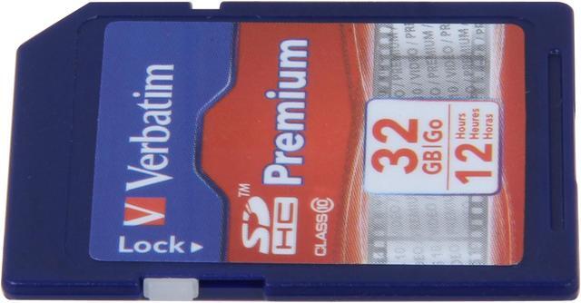 Alt view image 3 of 4 - Verbatim 32GB Secure Digital High-Capacity (SDHC) Flash Card Model 96871