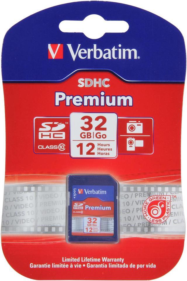 Alt view image 4 of 4 - Verbatim 32GB Secure Digital High-Capacity (SDHC) Flash Card Model 96871
