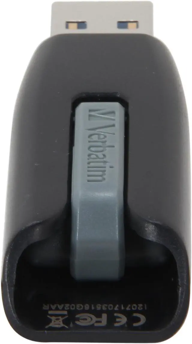Alt view image 4 of 5 - Verbatim Store 'n' Go V3 16 GB USB 3.0 Flash Drive - Gray