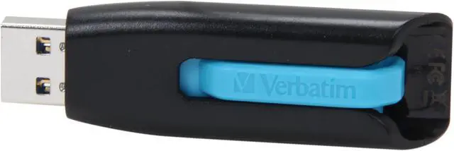 Alt view image 2 of 5 - Verbatim Store 'n' Go V3 16 GB USB 3.0 Flash Drive - Caribbean Blue