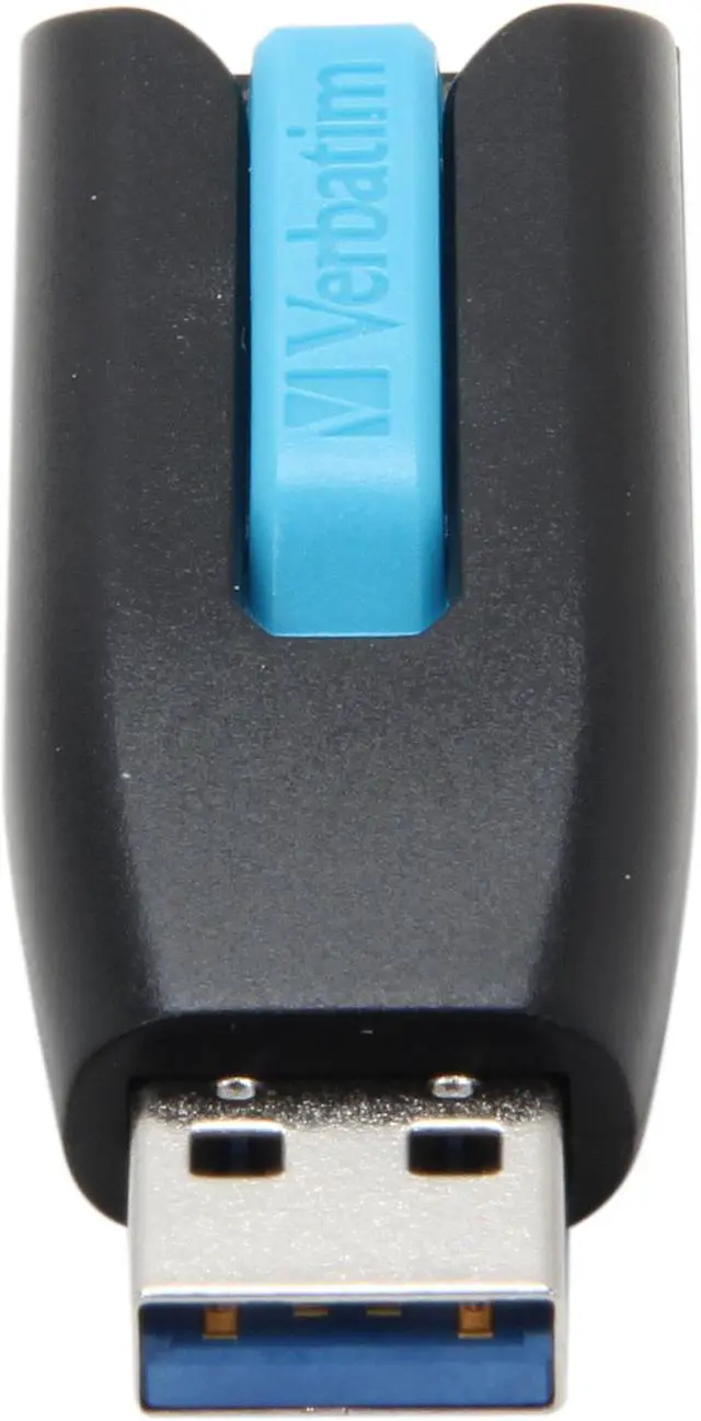Alt view image 3 of 5 - Verbatim Store 'n' Go V3 16 GB USB 3.0 Flash Drive - Caribbean Blue