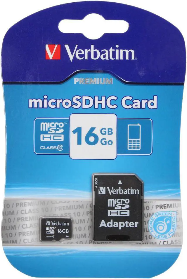 Alt view image 5 of 5 - Verbatim 16 GB microSD High Capacity (microSDHC) - 1 Card