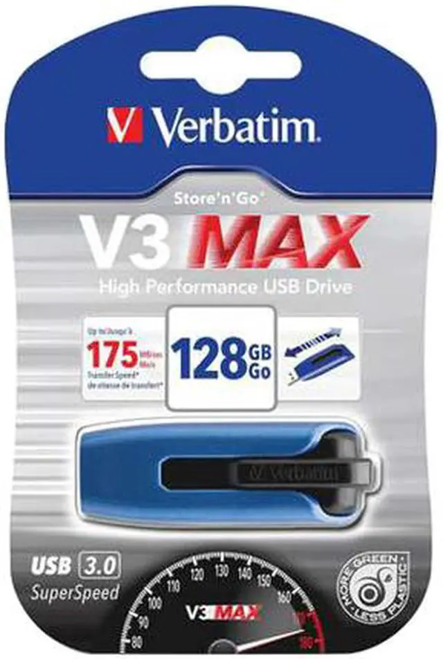 Alt view image 2 of 2 - Verbatim V3 Max Dual Channel USB 3.0 Drive