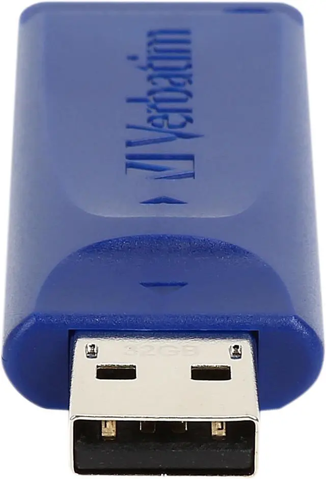 Alt view image 4 of 5 - Verbatim Store 'n' Go 32GB USB Flash Drive - Pack of 2 - Blue, Green 99124