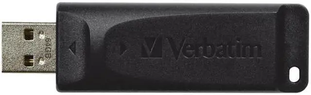 Alt view image 3 of 4 - Verbatim 64GB USB2.0 Store 'n' Go Slider USB Drive Model 98698