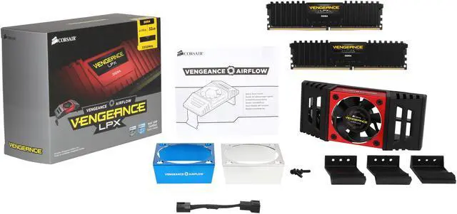 Alt view image 7 of 7 - CORSAIR Vengeance LPX 32GB (2 x 16GB) DDR4 3333 (PC4 26600) Desktop Memory Model CMK32GX4M2B3333C16