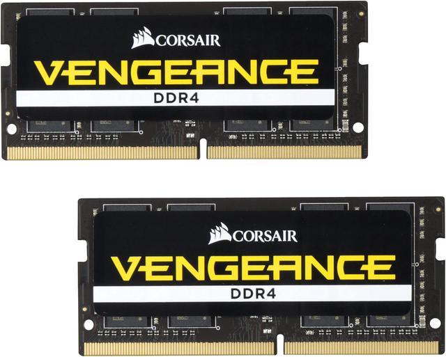 CORSAIR Vengeance Performance 32GB (2 x 16GB) 260-Pin DDR4 SO-DIMM DDR4  3000 (PC4 24000) Memory (Notebook Memory) Model CMSX32GX4M2A3000C16