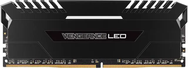 Alt view image 3 of 5 - CORSAIR Vengeance LED 16GB (2 x 8GB) DDR4 3200 (PC4 25600) Memory (Desktop Memory) Model CMU16GX4M2C3200C16