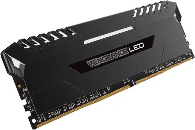Alt view image 4 of 5 - CORSAIR Vengeance LED 16GB (2 x 8GB) DDR4 3200 (PC4 25600) Memory (Desktop Memory) Model CMU16GX4M2C3200C16