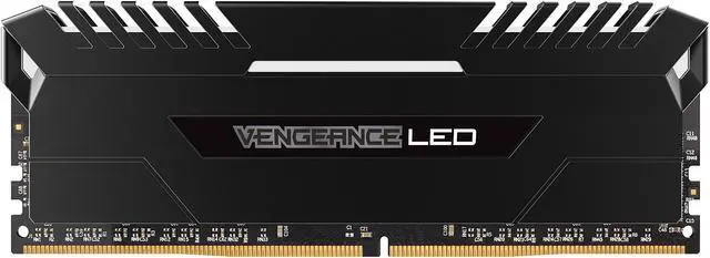 Alt view image 3 of 5 - CORSAIR Vengeance LED 32GB (4 x 8GB) DDR4 3000 (PC4 24000) Memory Kit Model CMU32GX4M4C3000C15