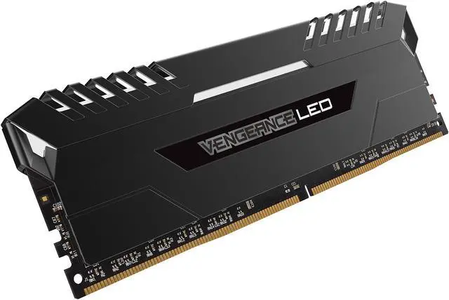 Alt view image 4 of 5 - CORSAIR Vengeance LED 32GB (4 x 8GB) DDR4 3000 (PC4 24000) Memory Kit Model CMU32GX4M4C3000C15