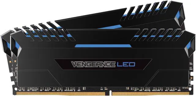 Main image of CORSAIR Vengeance LED 16GB (2 x 8GB) DDR4 3200 (PC4 25600) Memory (Desktop Memory) Model CMU16GX4M2C3200C16B