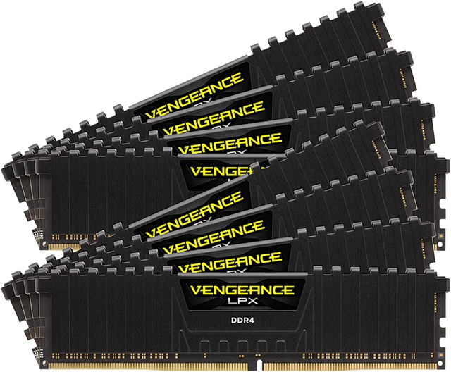 【ジャンク】PC4-23400 64GB CORSAIR Vengeance LPX 64GB (8 x 8GB) DDR4 2933 (PC4 23400) Desktop