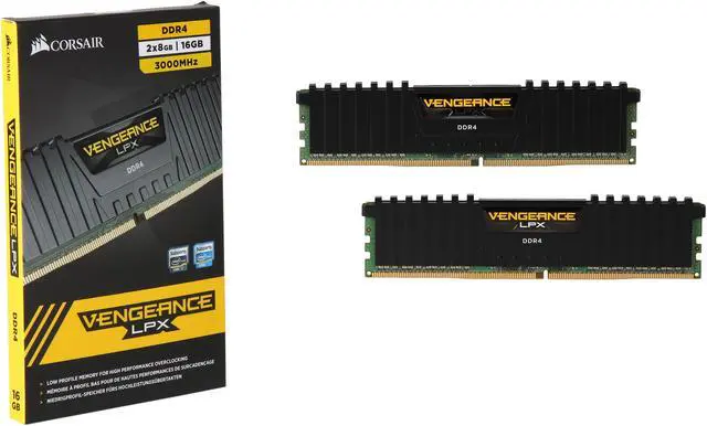 Alt view image 3 of 3 - CORSAIR Vengeance LPX 16GB (2 x 8GB) DDR4 3000 (PC4 24000) Desktop Memory Model CMK16GX4M2L3000C15